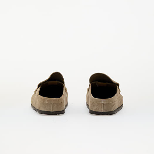 Birkenstock Naples Wrapped Suede Leather Taupe | Footshop