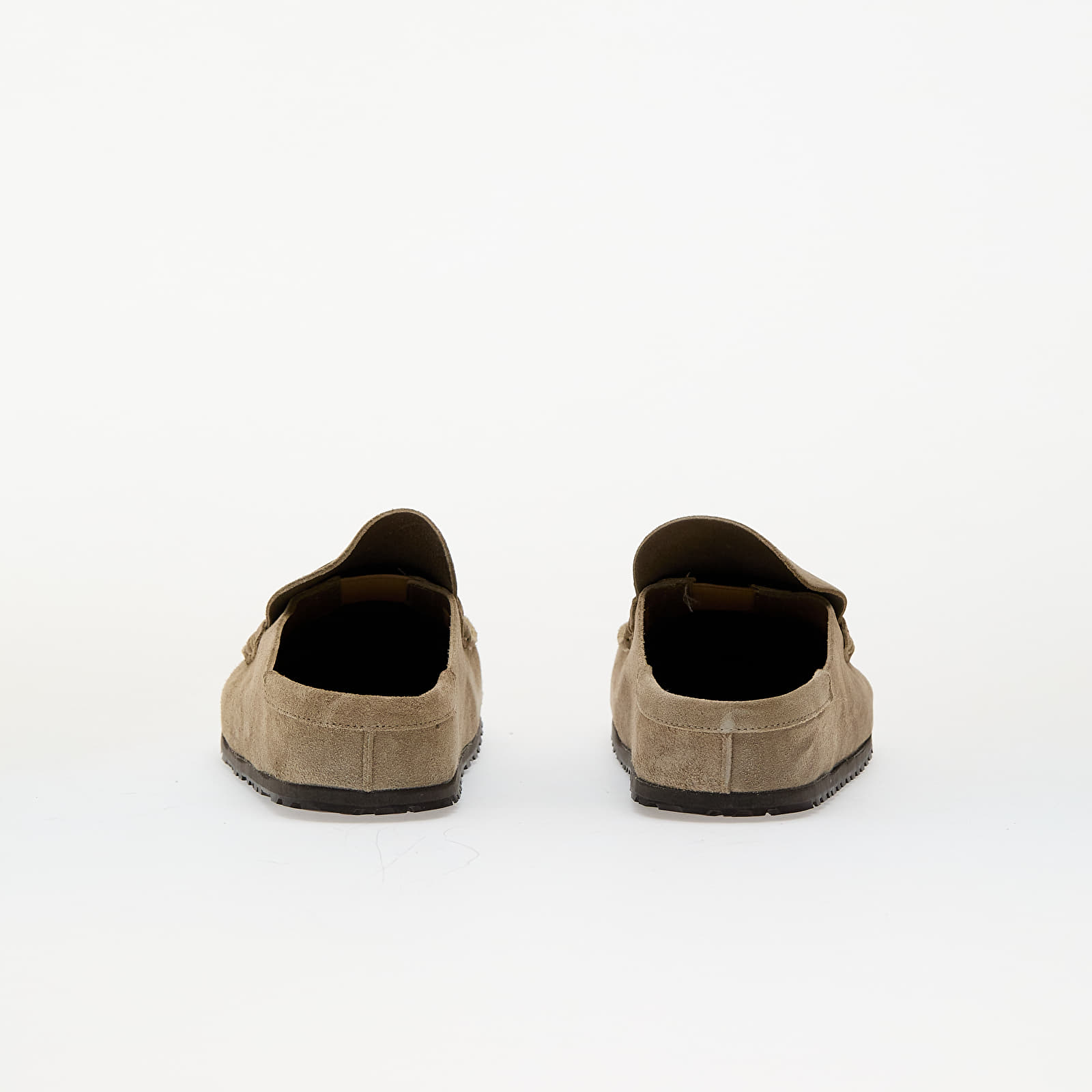 Men's shoes Birkenstock Naples Wrapped Suede Leather Taupe