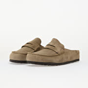 Buty męskie Birkenstock Naples Wrapped Suede Leather Taupe