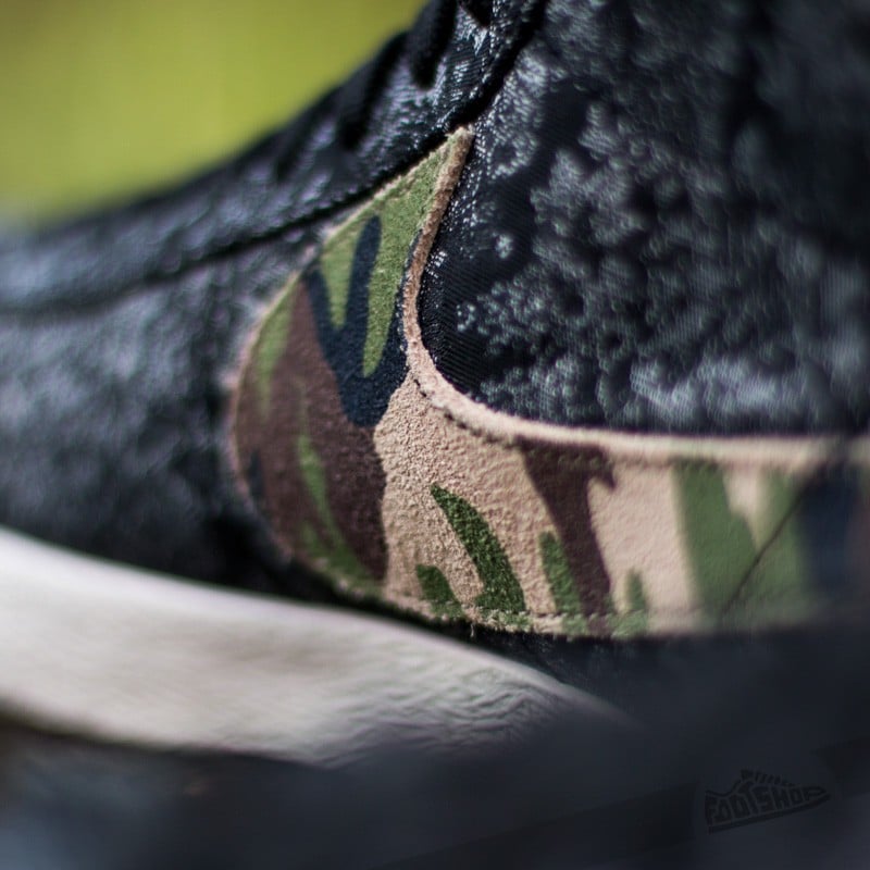 Sko til mænd Nike Blazer Mid Premium Vintage Black/Sail-Gum