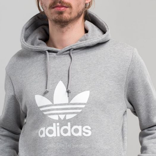 Adidas trefoil hoodie medium outlet