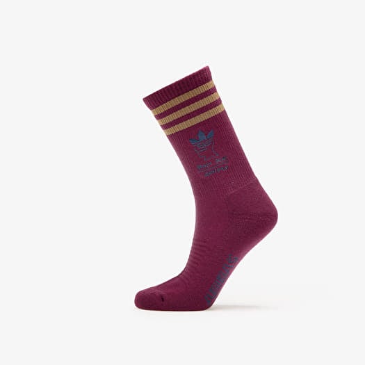 adidas x Brain Dead Sock Red/ Amazon Red/ Brown Desert