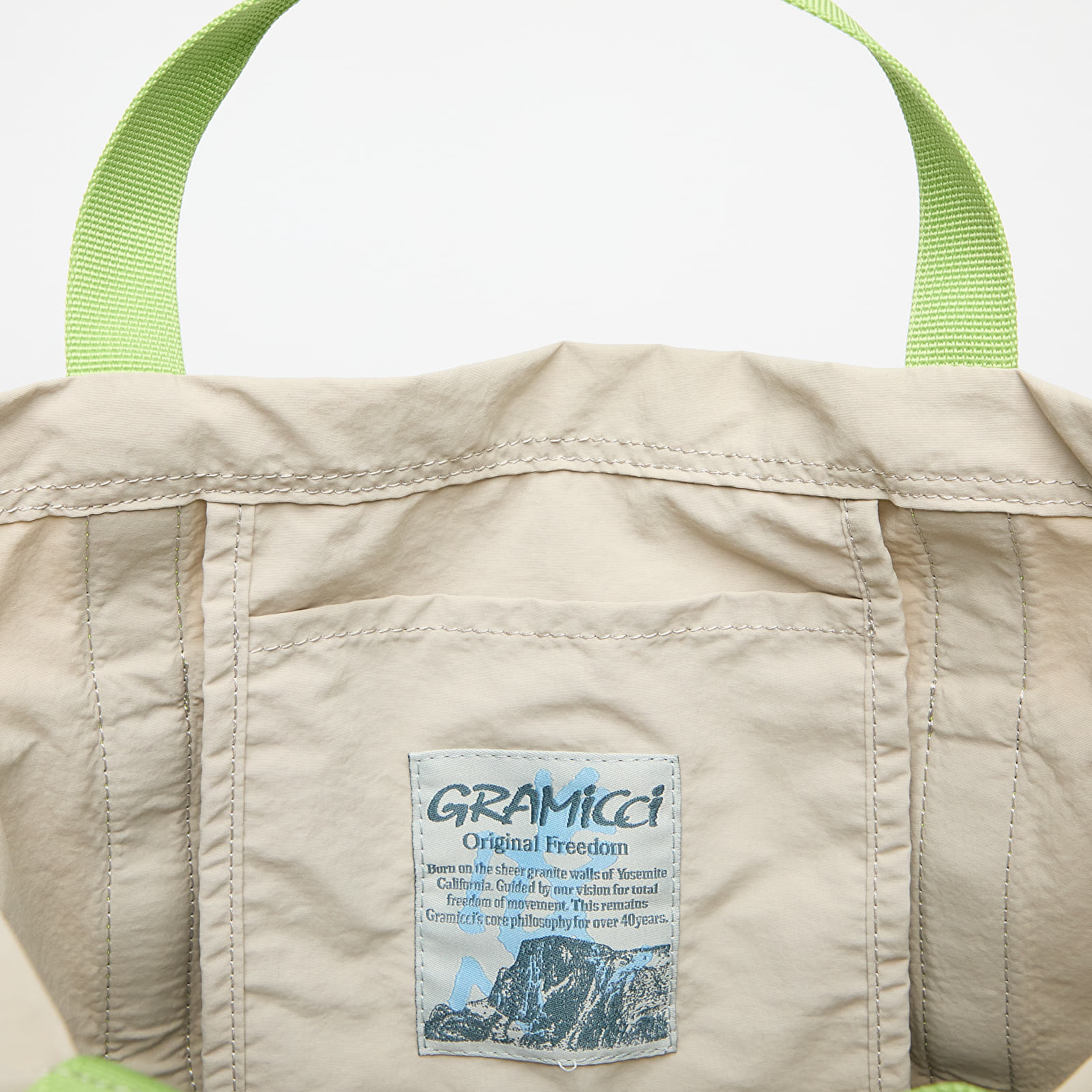 Ristilaukut Gramicci Nylon Packable Explorer Tote Dune