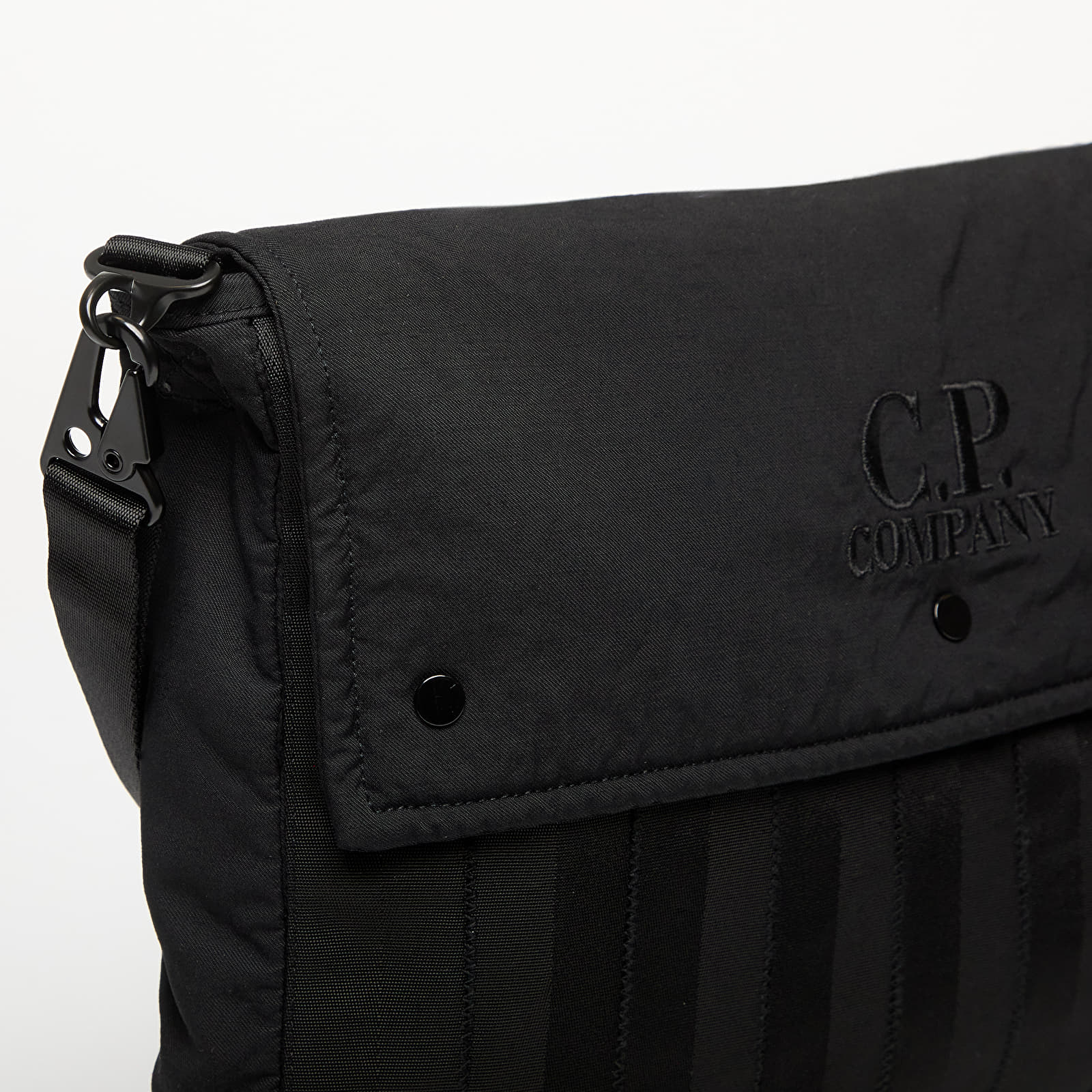Umhängetaschen C.P. Company Herringbone Logo Bag Black
