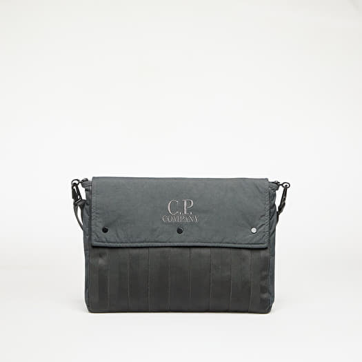 Чанта C.P. Company Herringbone Logo Bag Smoked Pearl
