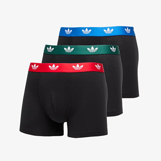 adidas Comfort Flex Cotton Trunk 3-Pack Black/ Multicolor