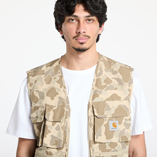 Vests Carhartt WIP Irwin Vest UNISEX Camo Duck/ Desert Footshop