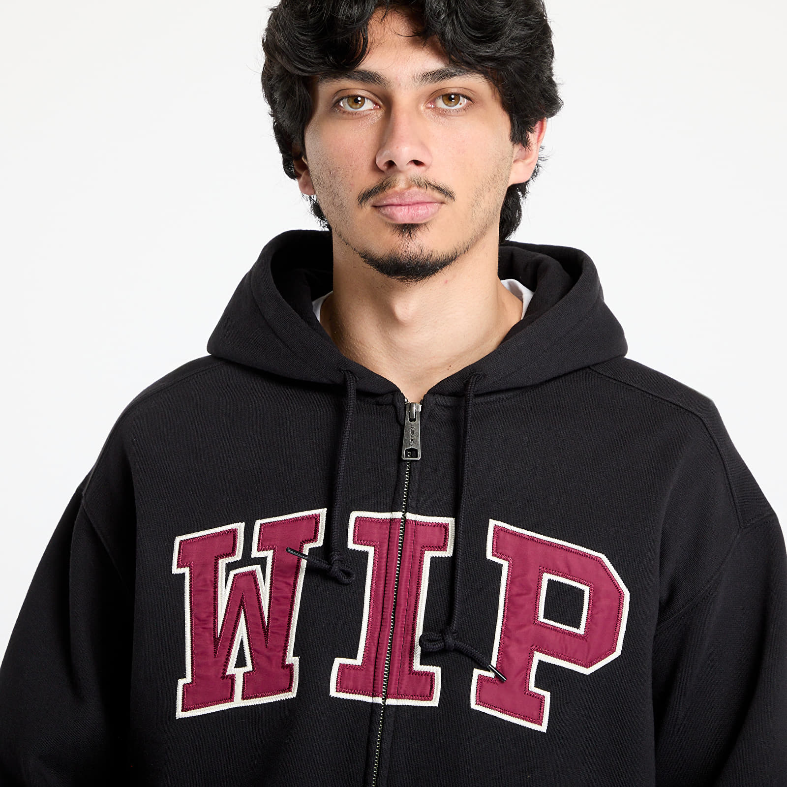 Kapucnis pulóverek és pulcsik Carhartt WIP Hooded WIP Sweatshirt UNISEX Black Stone Washed