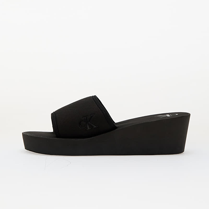 Calvin Klein Jeans Beach Wedge Slide Ca Black