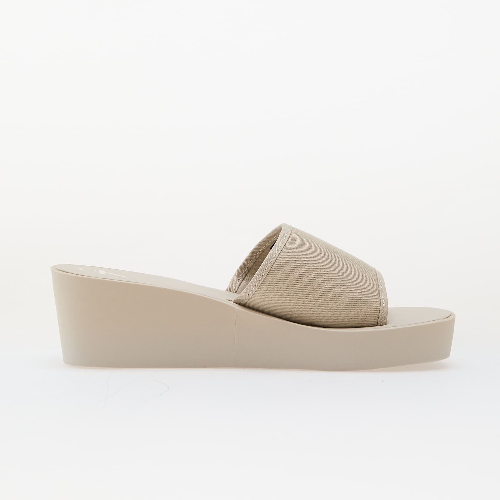 Naisten kengät Calvin Klein Jeans Beach Wedge Slide Ca Beige
