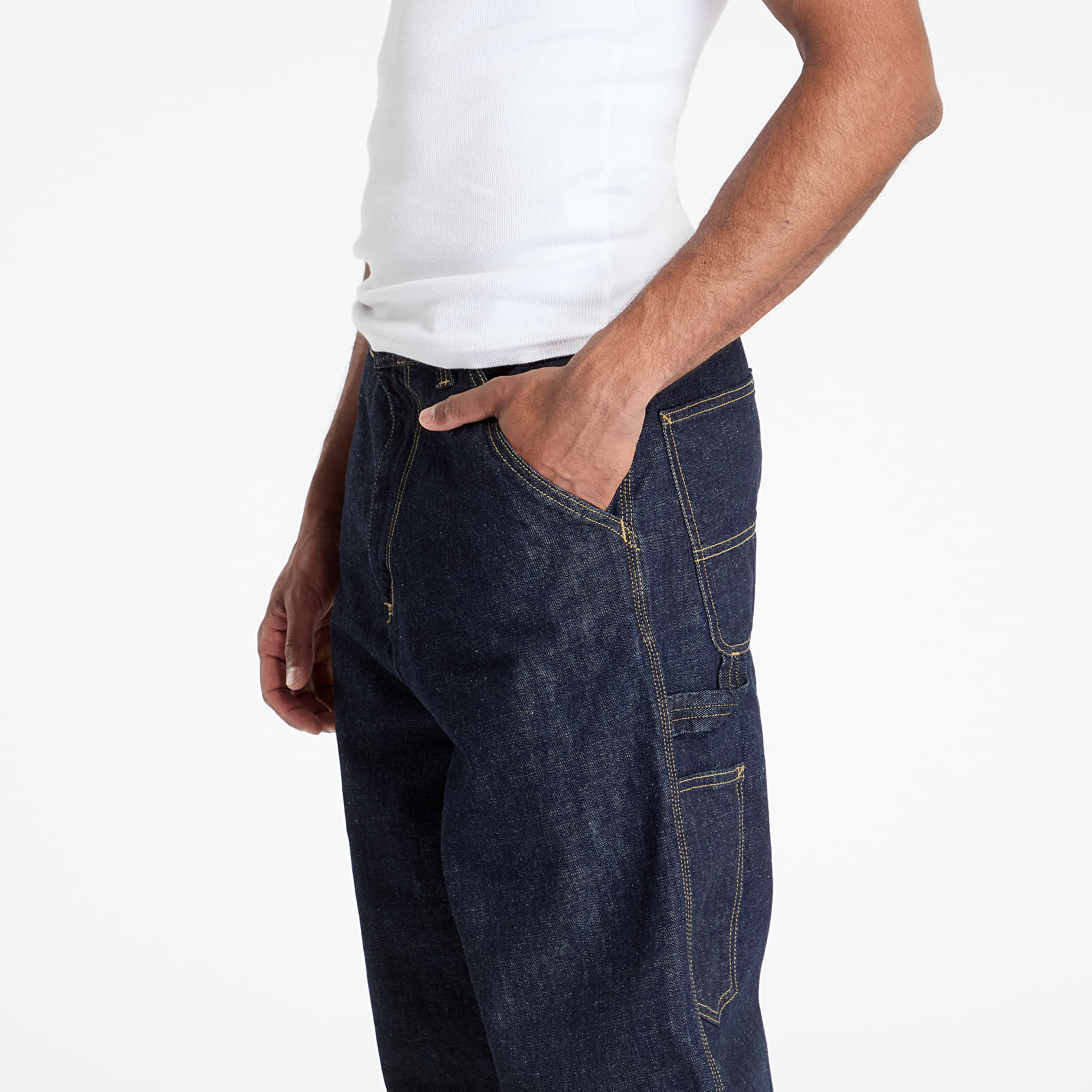 Jeans Carhartt WIP OG Single Knee Pant Blue Rinsed