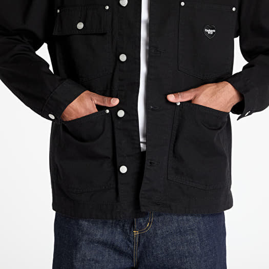Jackets and Coats Carhartt WIP Drewe Chore Coat UNISEX Black