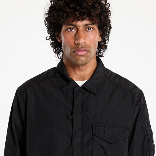 Overshirt C.P. Company Chrome-R Full Zip Overshirt Black