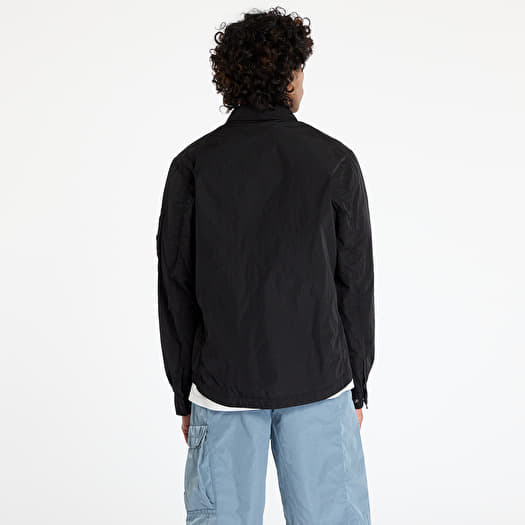 C.P. Company Chrome-R Full Zip Overshirt Black | Footshop