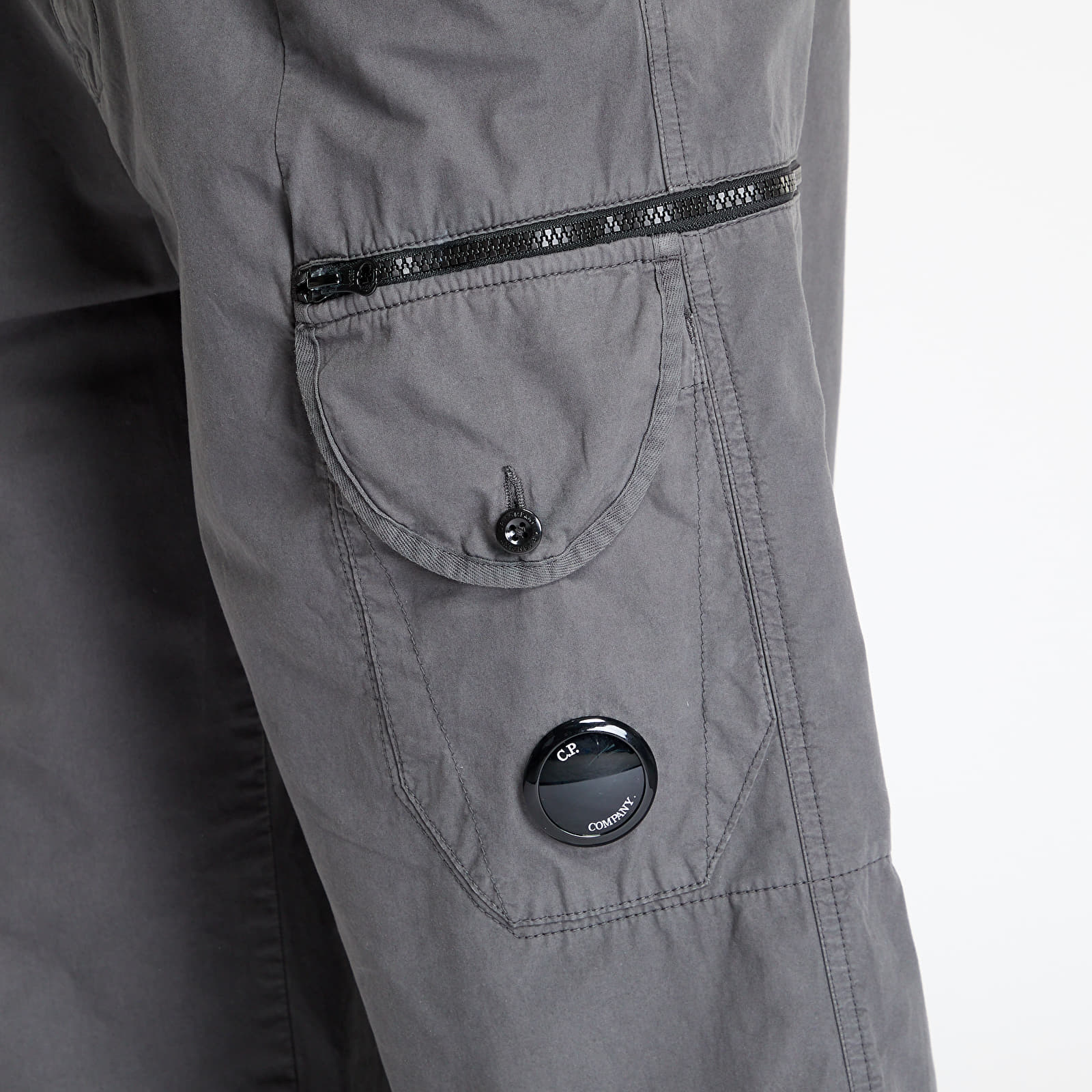 Pants C.P. Company Microreps Boxy Cargo Lens Pants Smoked Pearl