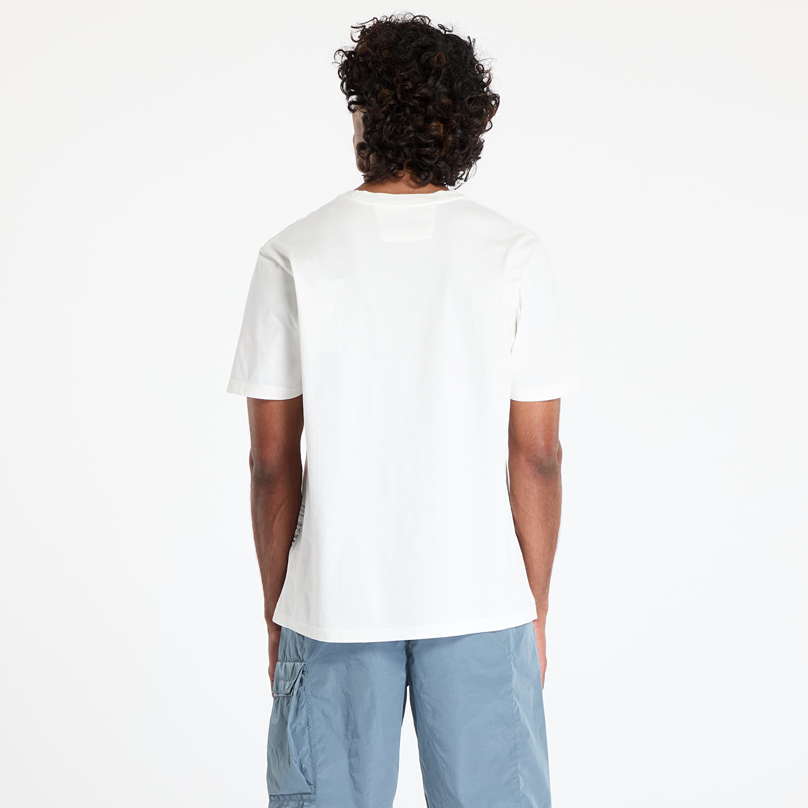 T-Shirts C.P. Company Graphic-Print T-Shirt Gauze White
