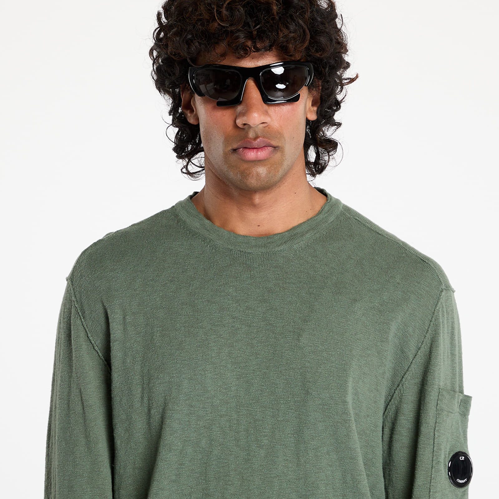 Truien C.P. Company Distressed Sweater Thyme