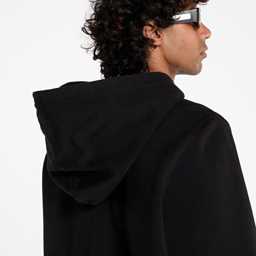 Rick Owens DRKSHDW Oversized Hoodie Black/ Milk | Footshop