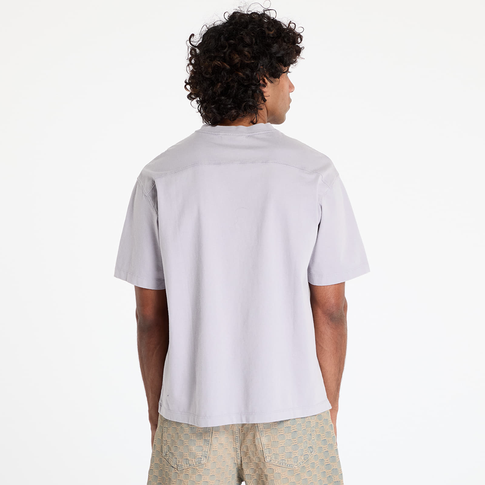 Tričká Calvin Klein Jeans 16S Jersey Washed Tee Lilac Gray
