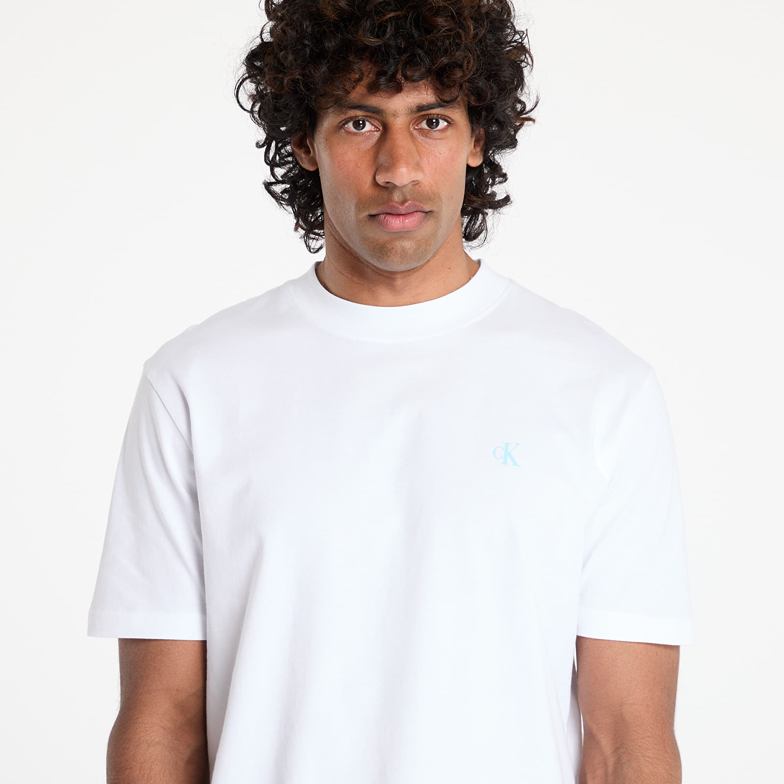 T-Shirts Calvin Klein Jeans Painted Calvin Klein Tee White