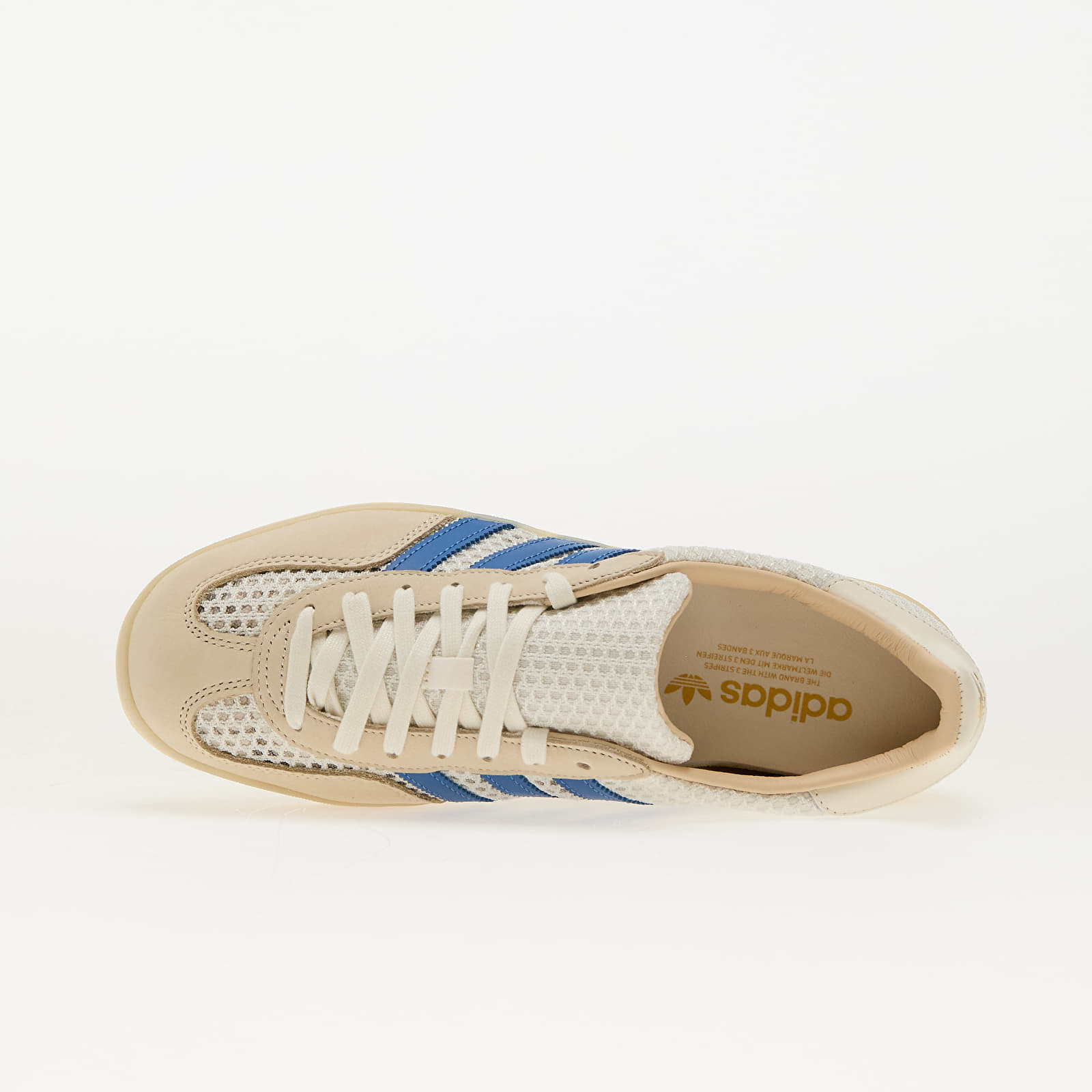 Scarpe uomo adidas Gazelle Indoor Off White/ Focus Blue/ Warm Van