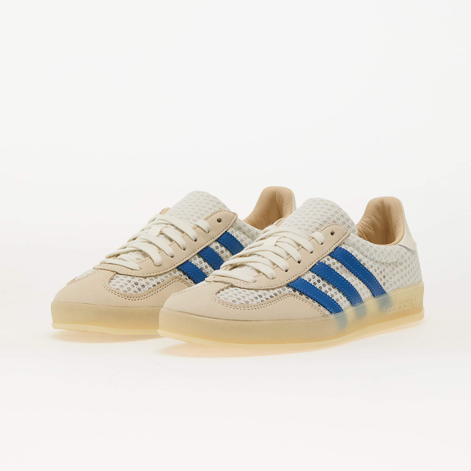 Scarpe uomo adidas Gazelle Indoor Off White/ Focus Blue/ Warm Van