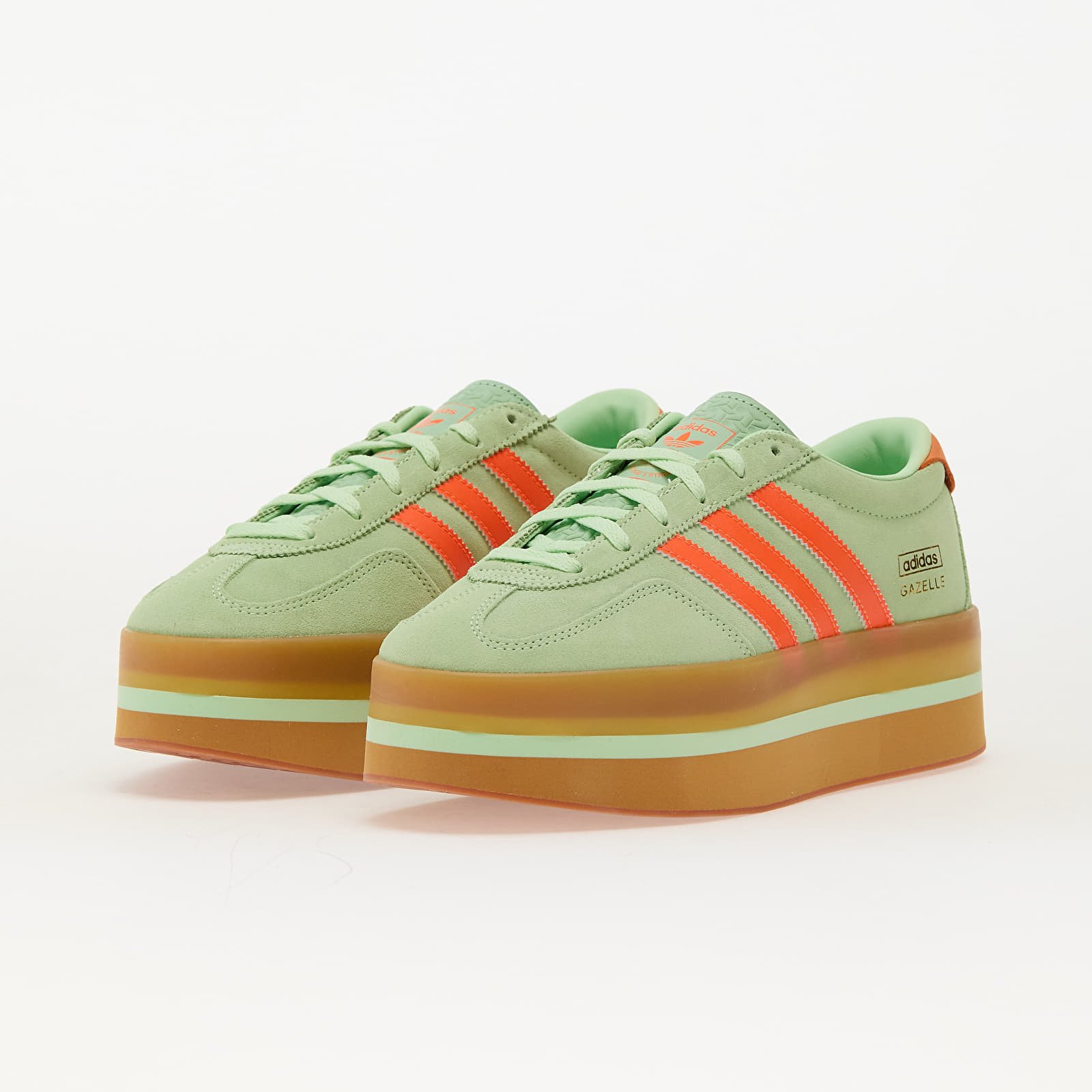 Women's shoes adidas Gazelle Stack W Segrsp/ Solar Orange/ Gum1