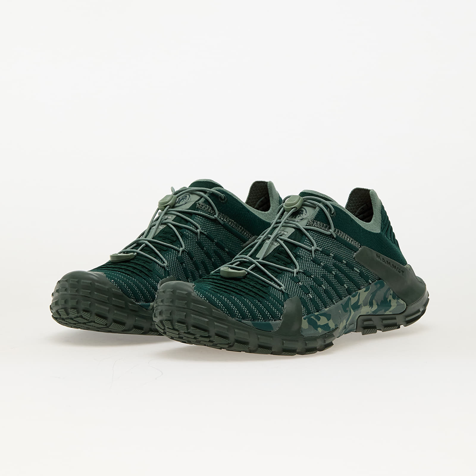 Männer Mammut Hueco Knit II Low Men Dark Jade-Jade