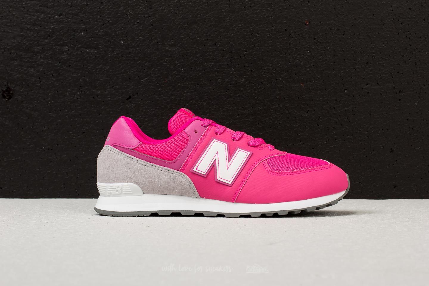 Sneaker und Schuhe für Kinder New Balance 574 Pink/ Grey