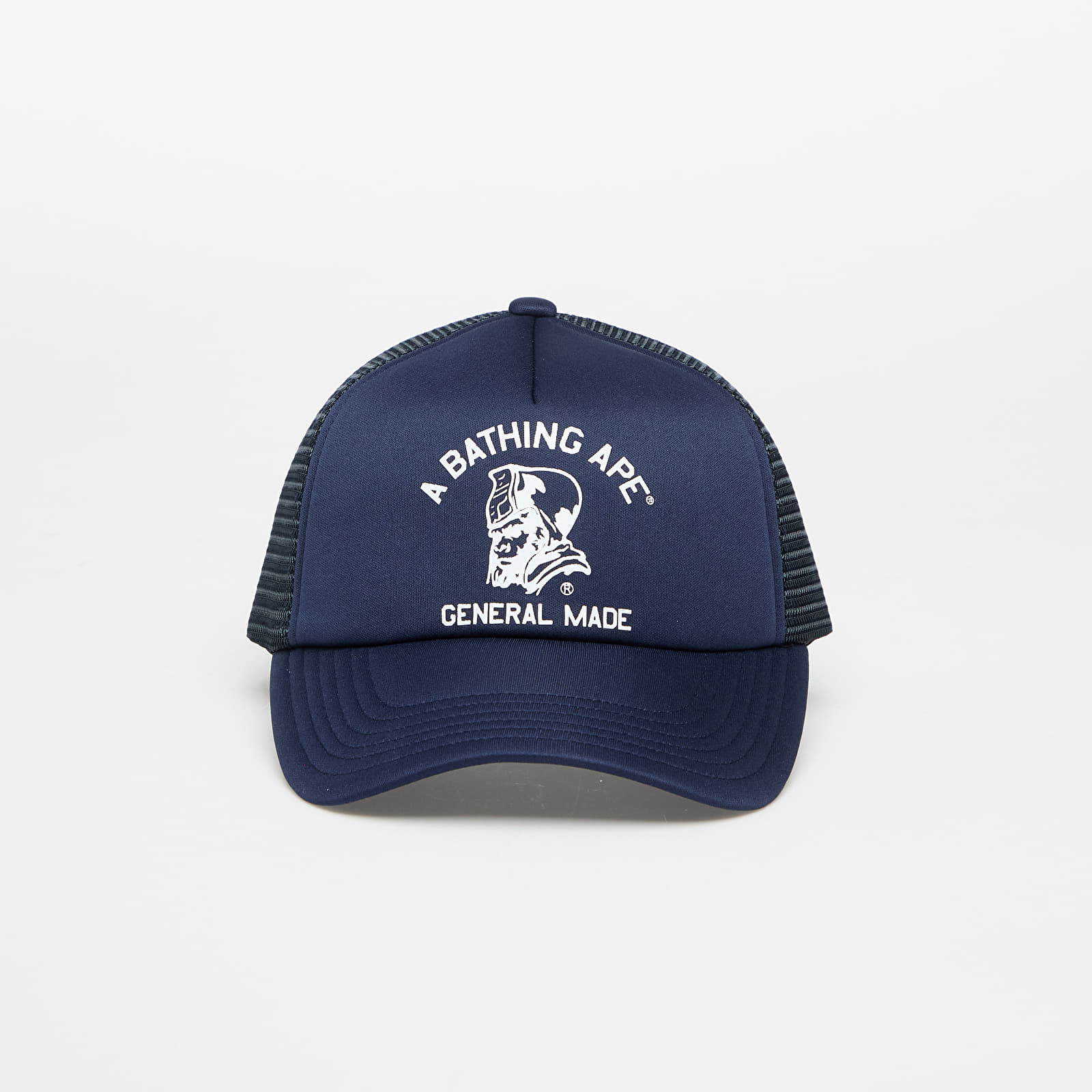 Caps  A BATHING APE General Mesh Cap Navy