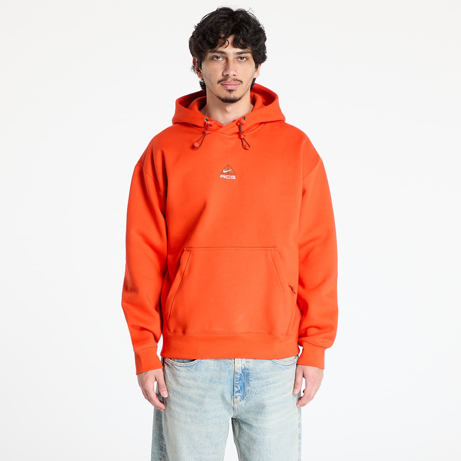Sweatshirt Nike ACG Therma-FIT Fleece Pullover Hoodie Picante Red/ Cinnamon/ Summit White XL