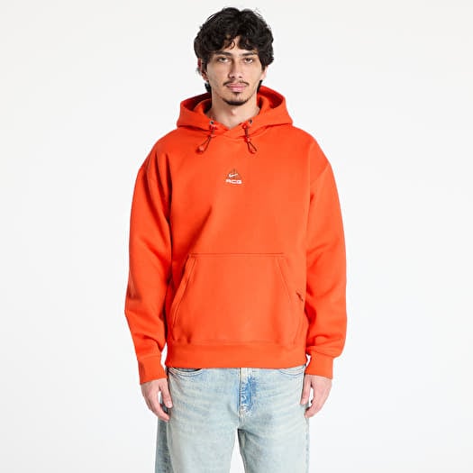 Nike ACG Therma-FIT Fleece Pullover Hoodie Picante Red/ Cinnamon/ Summit White