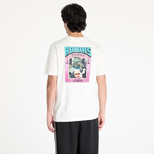 Men's T-shirts adidas x Minecraft Graphic Tee White/ Off