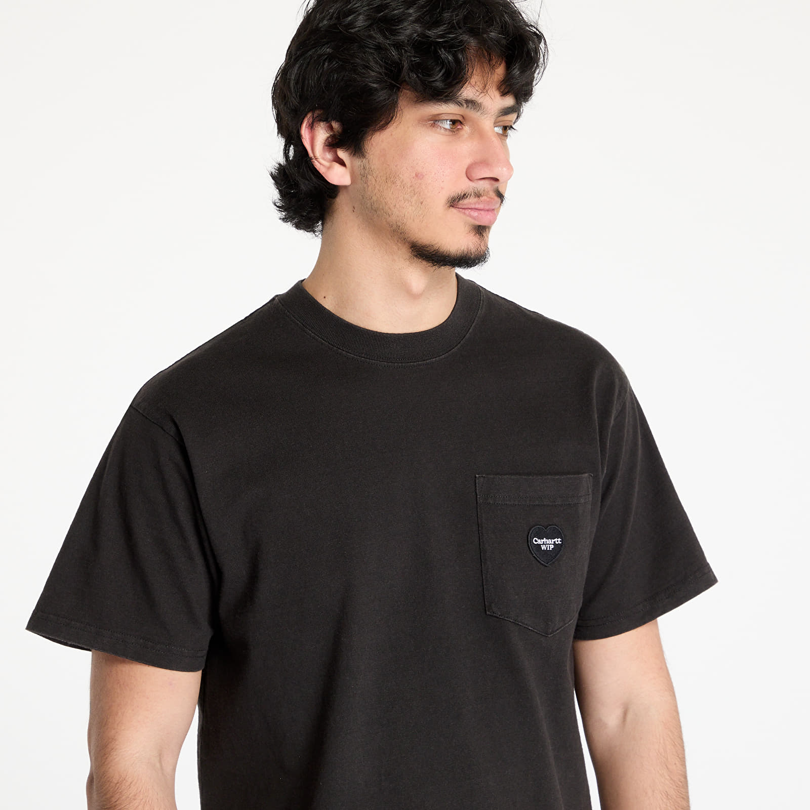 Тениски Carhartt WIP S/S Ingo Pocket T-Shirt UNISEX Black Garment Dyed