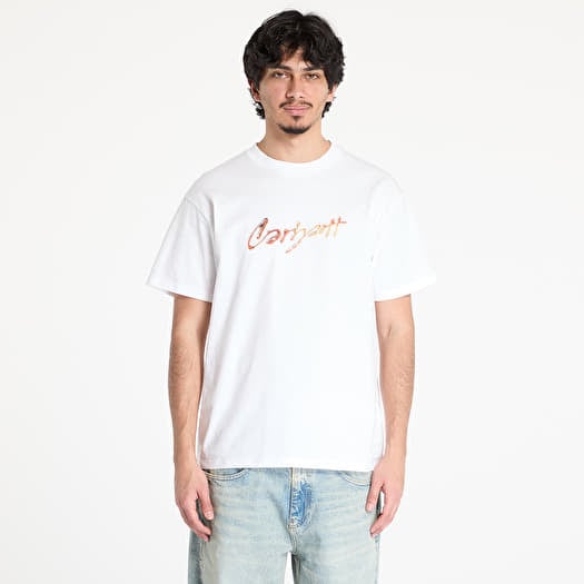 T-shirt Carhartt WIP S/S Drip Script T-Shirt UNISEX White