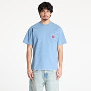Carhartt WIP S/S Ingo Pocket T-Shirt UNISEX Light Blue Garment Dyed