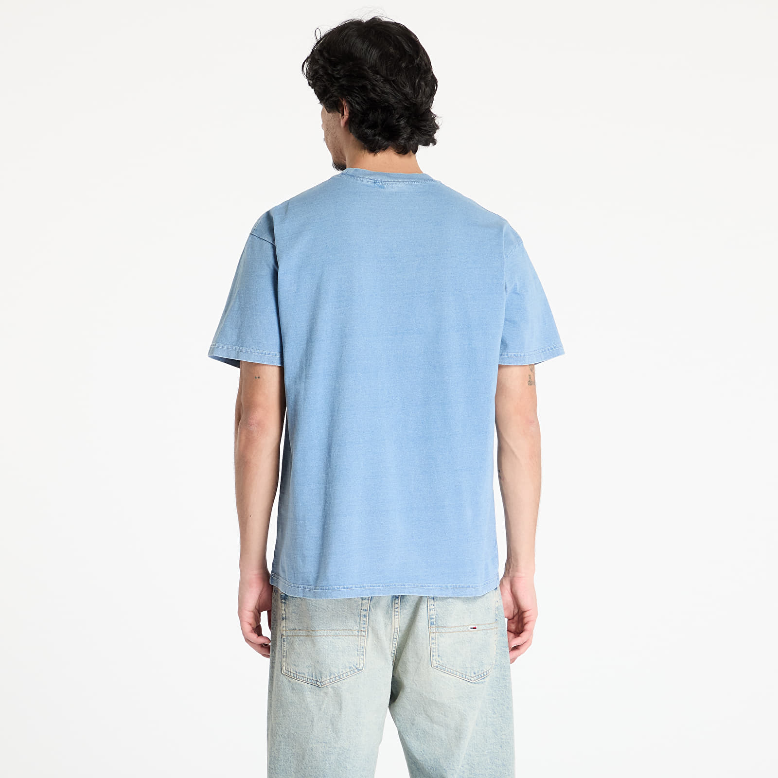 T-paidat Carhartt WIP S/S Ingo Pocket T-Shirt UNISEX Light Blue Garment Dyed
