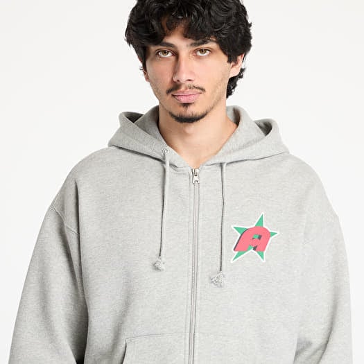 ★送迎関税込★Awake NY Star A Zip Up Hoodie Awake NY Star A Zip Up Hoodie - Black – Kith