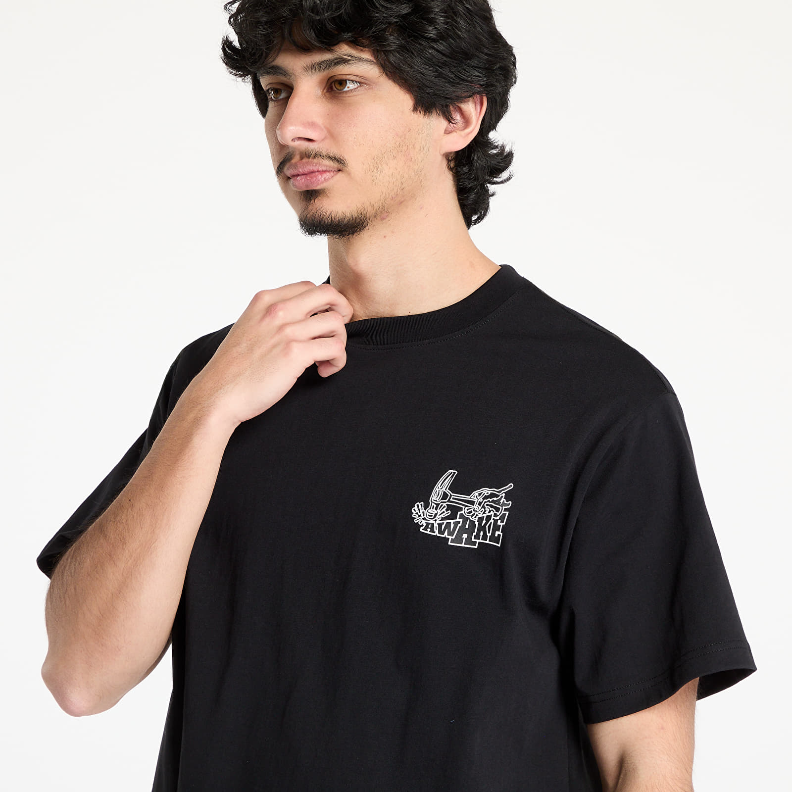 T-Shirts Awake NY Hammer SS Tee Black