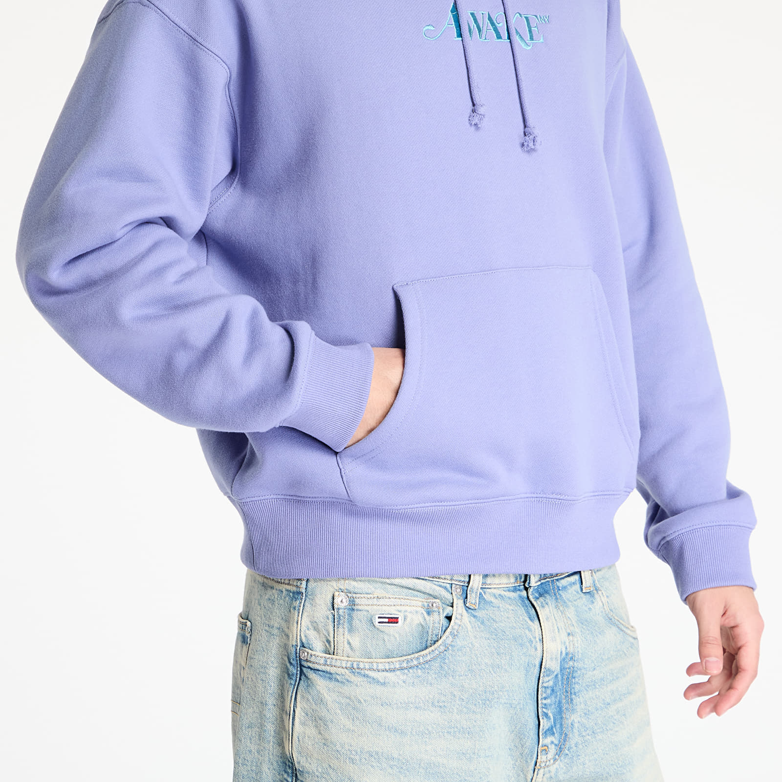 Hoodies and sweatshirts  Awake NY Classic Logo Hoodie Periwinkle
