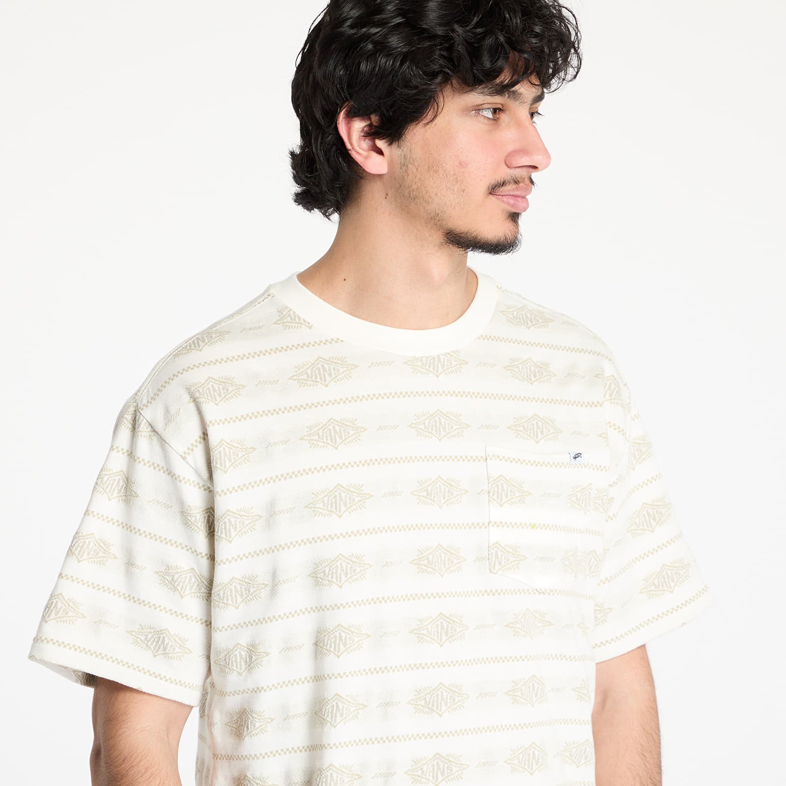T-shirts Vans LX Shorebreak SS Knit Marshmallow