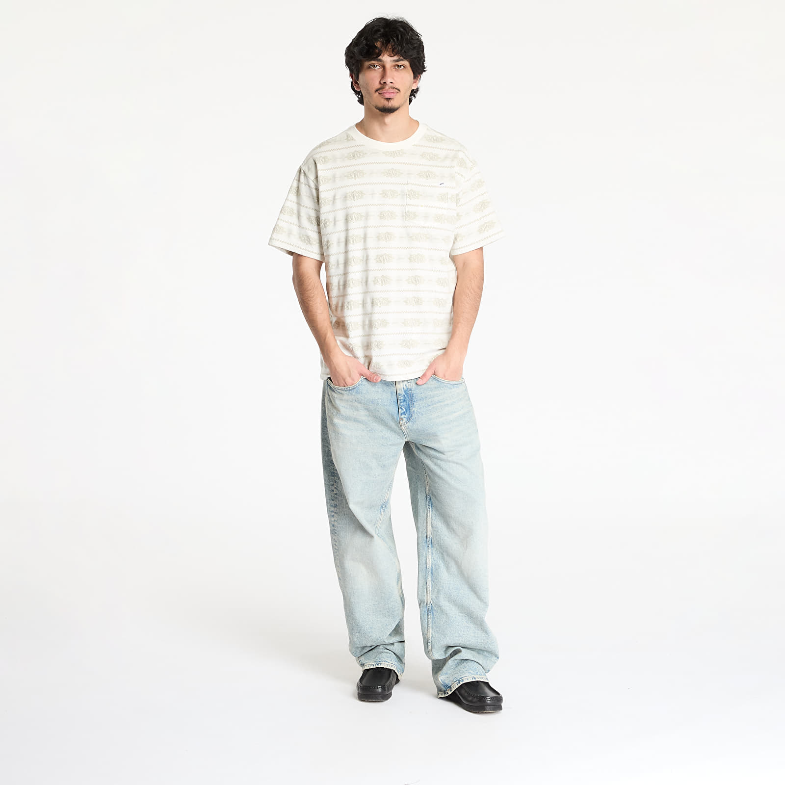 T-shirts Vans LX Shorebreak SS Knit Marshmallow