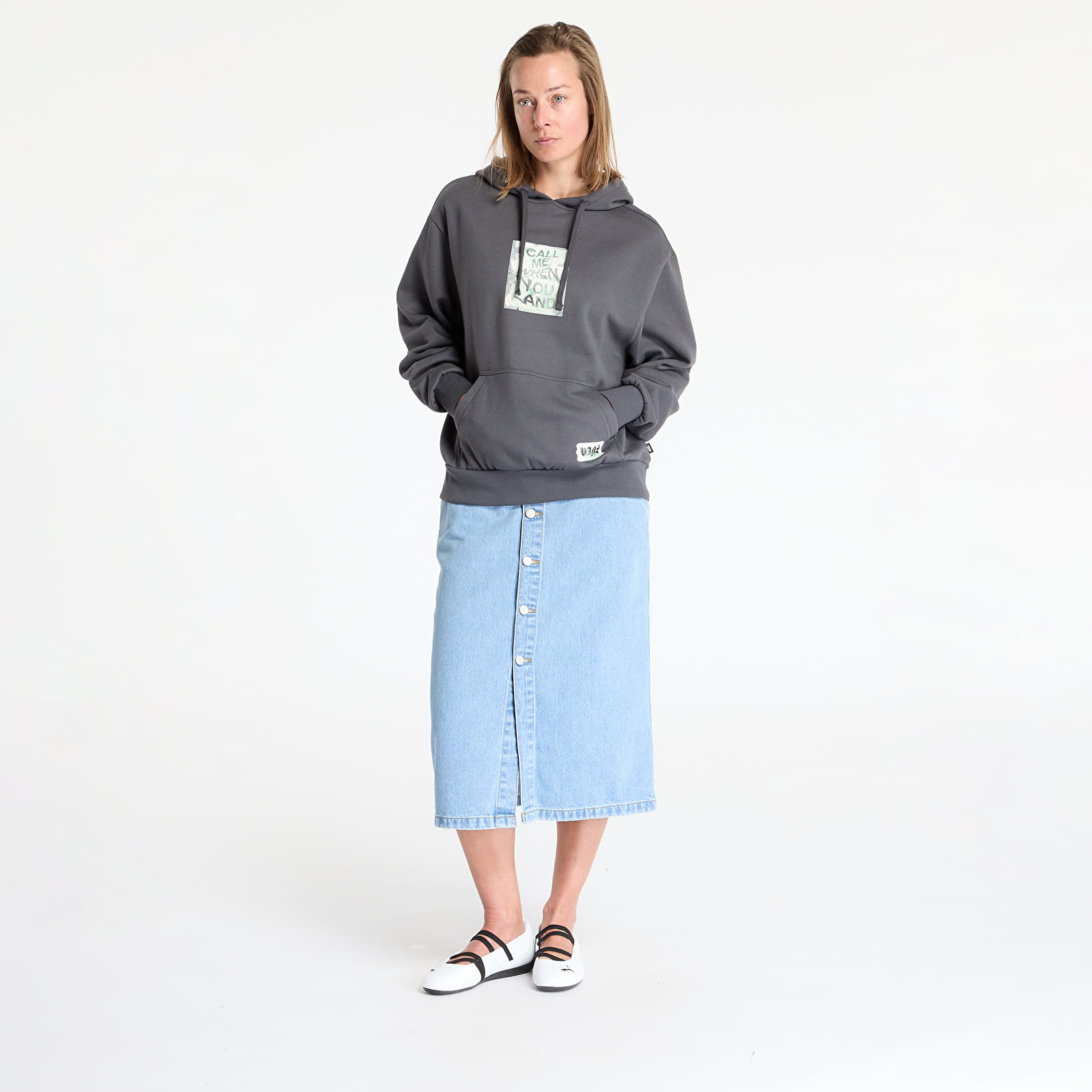 Women's hoodies Vans Missed Flights Bloussan Asphalt