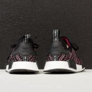 Men s shoes adidas NMD R1 STLT Primeknit Core Black Grey Four Solar Pink Footshop