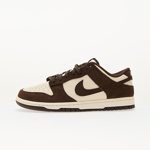 Nike Dunk Low Retro Se Leather/suede Pale Ivory/ Baroque Brown-pale Ivory Eur 38.5