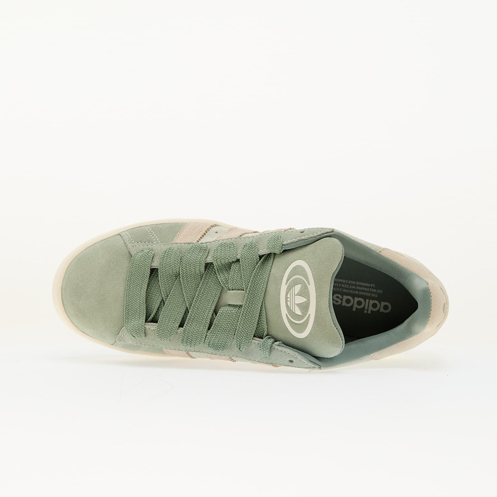 Vīriešu apavi adidas Campus 00s Silver Green/ Off White/ Linen Green