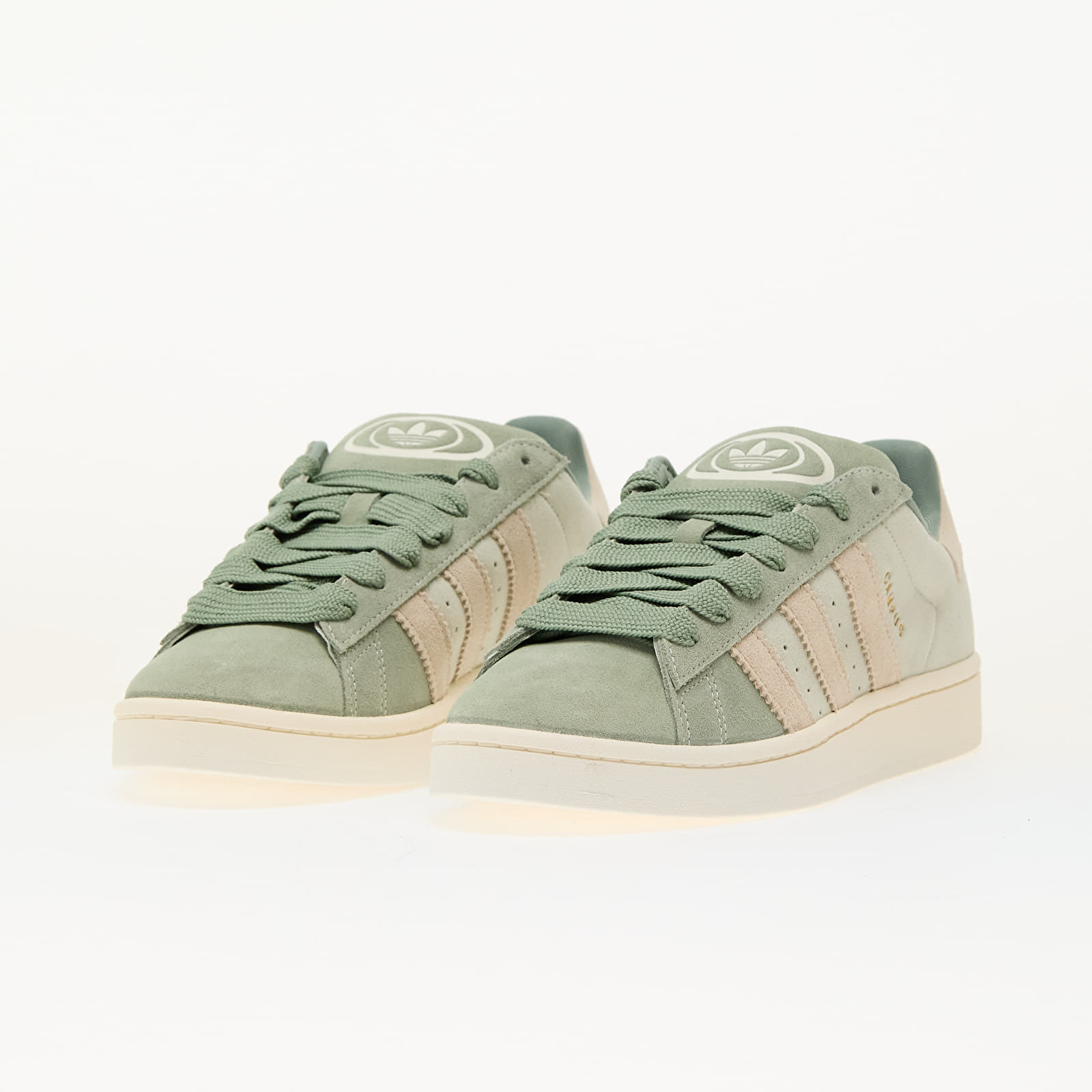 Vīriešu apavi adidas Campus 00s Silver Green/ Off White/ Linen Green