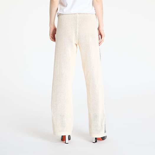 Pants adidas Originals Premium Crochet Track Pant White