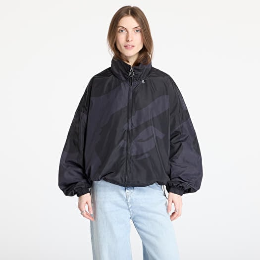 A BATHING APE Abc Camo Nylon Hooded Jacket UNISEX Black