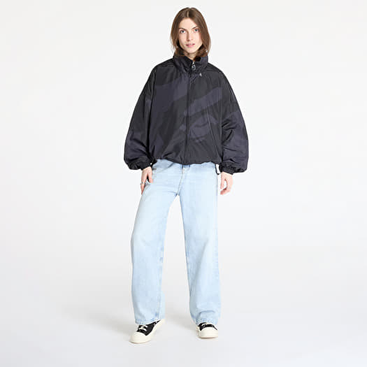 A BATHING APE Abc Camo Nylon Hooded Jacket UNISEX Black | Footshop